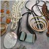 Image 5 : Chunky necklace lot.  Contains 11 necklaces.  Several are marked with makers/artists.  Great lot!
