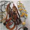 Image 6 : Chunky necklace lot.  Contains 11 necklaces.  Several are marked with makers/artists.  Great lot!