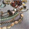Image 7 : Chunky necklace lot.  Contains 11 necklaces.  Several are marked with makers/artists.  Great lot!