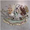 Image 9 : Chunky necklace lot.  Contains 11 necklaces.  Several are marked with makers/artists.  Great lot!