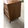 Image 7 : Mid Century 9 Drawer Lowboy Dresser - Approx: 64.5 x 18 & 30.5"T