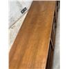 Image 9 : Mid Century 9 Drawer Lowboy Dresser - Approx: 64.5 x 18 & 30.5"T