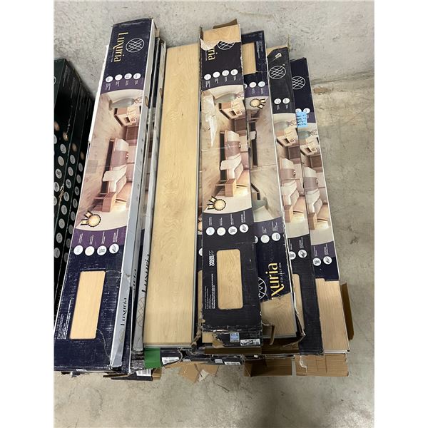 Approx 350 Square Ft. Luxuria Maple SPC Rigid Core Luxury Vinyl Flooring