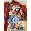 Image 3 : Lot of Festival Du Voyageur Sashes & Buttons - see all photos