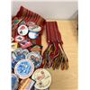 Image 4 : Lot of Festival Du Voyageur Sashes & Buttons - see all photos
