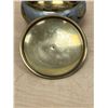 Image 4 : Solid Brass Highly Detailed Lidded Bowl - Approx: 7"W 4.5"T