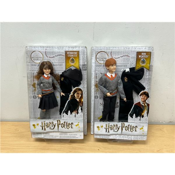 Ron Weasley & Hermione Granger 10" Harry Potter Figures