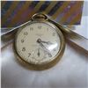 Image 1 : Vintage WESTCLOX DAX wind up pocket watch.  Made in Canada.  Seems to work.