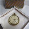 Image 3 : Vintage WESTCLOX DAX wind up pocket watch.  Made in Canada.  Seems to work.