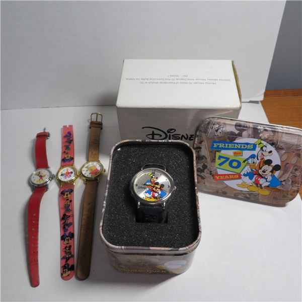 DISNEY watch lot - see description and photos