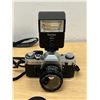 Image 3 : Canon AE-1 Film Camera with Flash - not tested, see all photos