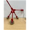 Image 2 : Harry Allen for Ikea Kila Red Dog Table Lamp 16.5"T 25"W