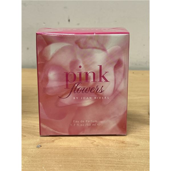 New Sealed Pink Flowers by Joan Rivers Eau de Parfum 50ML