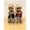 Image 4 : Halloween Décor - Creepy Dolls on Rocking Horses - Rocking / Musical Working 12"W 14"T