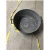 Image 2 : Large Galvanized Tub with Handles 24"W 11"T