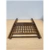 Image 5 : Mid Century Folding Butterfly Style Magazine Rack / Holder Approx: 21"T 11"W