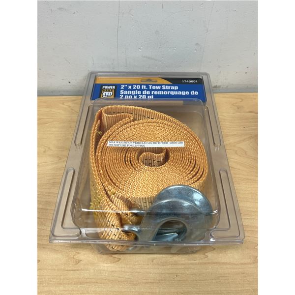 New 2" x 20 ft Tow Strap
