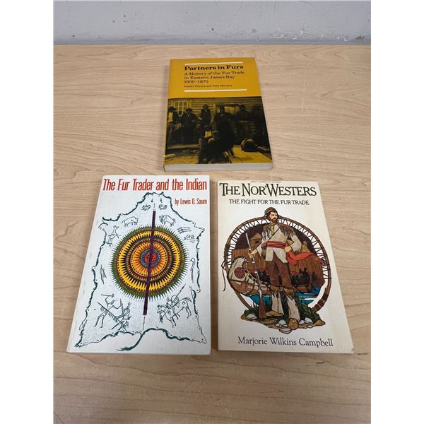 3 Fur Trade Related Books