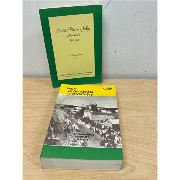2 Saint-Pierre-Jolys Manitoba History Books - see all photos