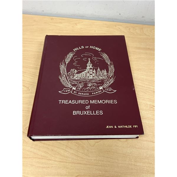 Bruxelles Manitoba History Book 1892-1992 (562 pages)