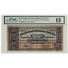 Image 1 : 1910-11 50¢ NF-8a Nfld Gov Note #06002, PMG F15