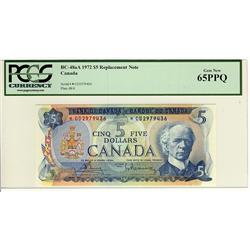1972 $5 BC-48aA *CD2979436 PCGS UNC65PPQ