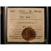 Image 1 : 1953 1¢ SF ICCS MS64RD.