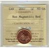 Image 1 : 2007 1¢ Non-Magnetic ICCS MS66.  Top graded by ICCS standards.