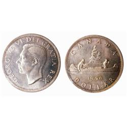 1950 $1 ICCS MS66.  White with flawless fields.