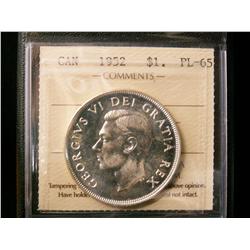 1952 $1 NWL ICCS PL65.