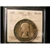 Image 1 : 1953 $1 NSF ICCS MS65.