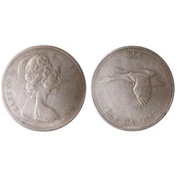 1967 $1 Doubled struck ICCS VF30, a nice variety