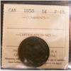 Image 1 : 1858 1¢ ICCS F15