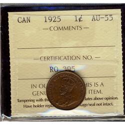 1925 1¢ ICCS AU55.