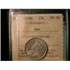 Image 1 : 1936 25¢ Bar ICCS VF30.