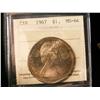 Image 1 : 1967 $1 ICCS MS64.