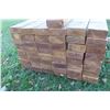 Image 2 : (49) 2" x 4" x 10 Feet Brown Treated Boards