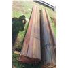 Image 1 : (12) 4" x 4" x 12 Feet Brown Treated Boards