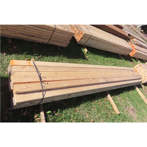 (26) 2" x 4" x 12 Feet Spruce Boards