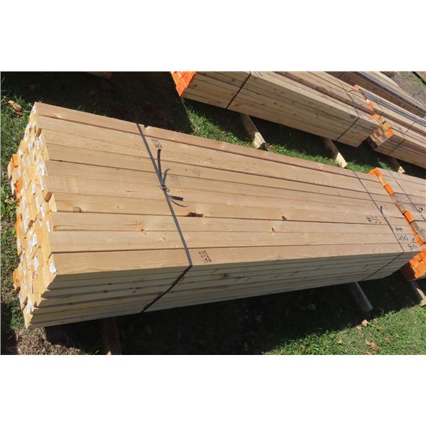 (90) 2" x 3" x 8 Feet Rough Spruce Boards