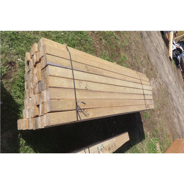 (87) 2" x 4" x 92 5/8" Spruce Boards