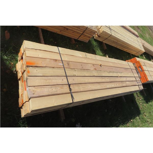 (56) 2" x 4" x 92 5/8" Spruce Boards
