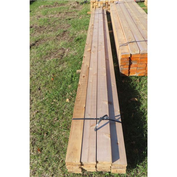(15) 2" x 4" x12 Feet Cedar Boards