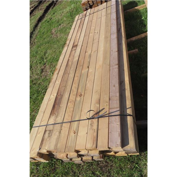 (54) 2" x 4" x 10 Feet Spruce Boards