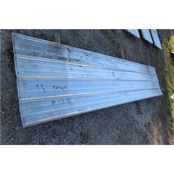22 Sheets Galvanized 14 Feet Steel Cladding;