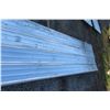 Image 4 : 22 Sheets Galvanized 14 Feet Steel Cladding;
