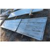 Image 1 : 36 Sheets White Steel Cladding 1,210 Square Feet;