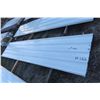 Image 1 : 45 Sheets White Steel Cladding 14 Feet Long