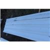 Image 3 : 33 Sheets White Steel Cladding 14 Feet Long