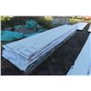 Image 2 : 78 Pieces Red Siding 8" x 12 Feet